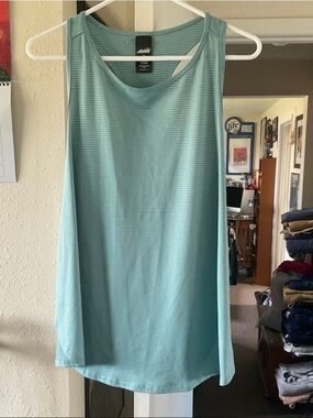 Avia Aqua Striped Racerback Performance Tank